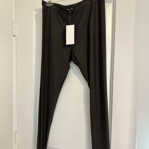 Eileen Fisher black ankle leggings